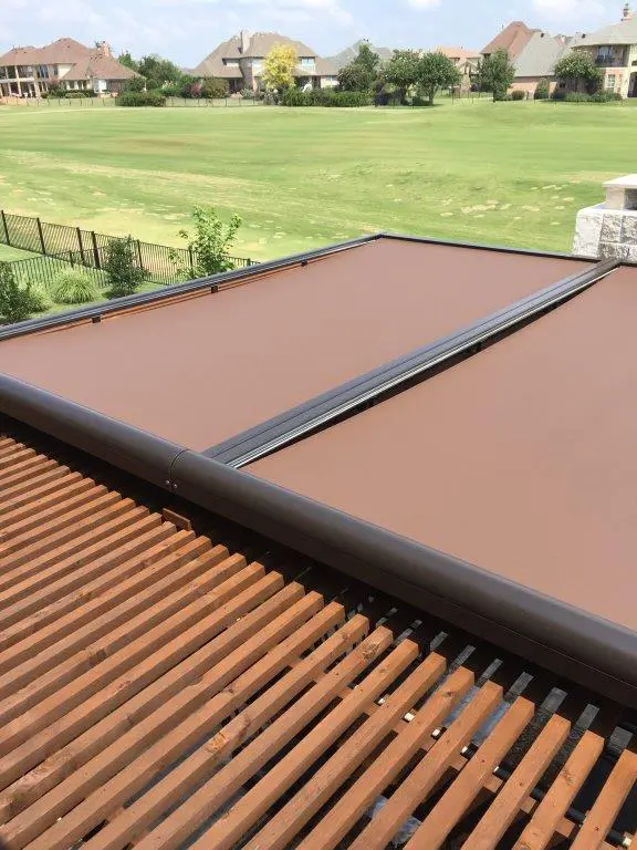 A brown roof system