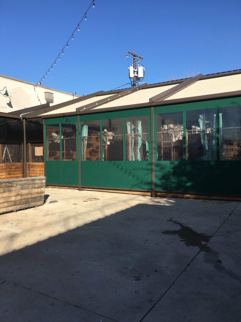 Green storefronts